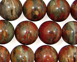 Gray Rainbow Jasper Round 14mm