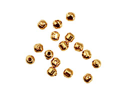 Memory Wire Gold (plated) Scrimp Endcap 3.5mm