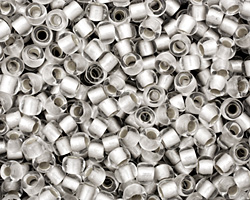 TOHO Crystal (with Frosted Silver Lining) Round 6/0 Seed Bead