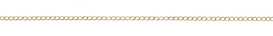 Satin Hamilton Gold (plated) Curb Chain