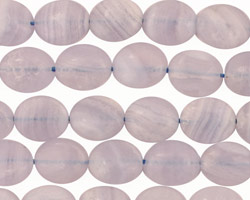 Blue Lace Agate Flat Oval 10x8mm
