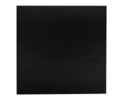 Lillypilly Black Anodized Aluminum Sheet 3"x3", 22 gauge