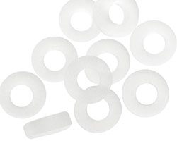 Crystal Recycled Glass Ring 12mm