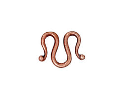 TierraCast Antique Copper (plated) Classic M-Hook 19x13mm