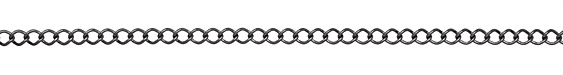 Gunmetal Curb Link Chain