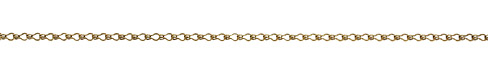 Antique Gold (plated) Ladder Chain