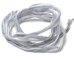 Smoke Fairy Silk Ribbon 1/2"