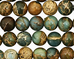 Blue Impression Jasper Round 8mm
