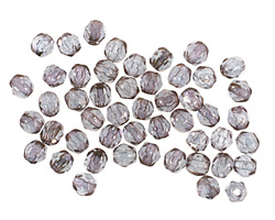 Czech Fire Polished Glass Luster Round 3mm