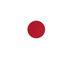 Lillypilly Red Anodized Aluminum Disc 11mm, 24 gauge