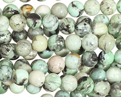 Grass Green Turquoise Round 4mm