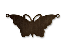 Vintaj Natural Brass Suspended Butterfly Altered Blank 47x20mm