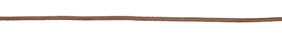 Red Brown Stitched Suede Round Leather Cord 2.5mm