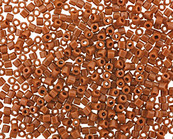 TOHO Opaque Terra Cotta Cube 1.5mm Seed Bead