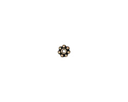 TierraCast Antique Brass (plated) Beaded Heishi 4mm