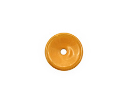 C-Koop Enameled Metal Dark Mustard Chip 3-4x12-13mm