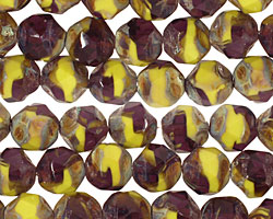 Czech Glass Vintage Grapes Chandelier Cut 8mm