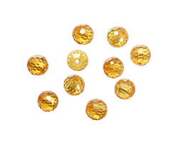 Sunshine Faceted Round 6mm