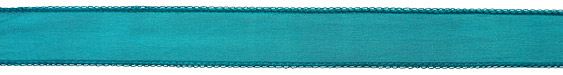 Teal Silk Ribbon 20mm