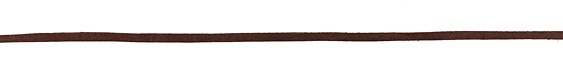 Chocolate Deerskin Leather Lace 1/8"