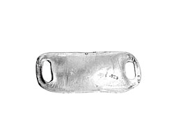 Rustic Charms Sterling Silver Heavy Link 40x16mm