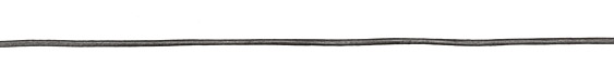 Grey Round Leather Cord 2mm