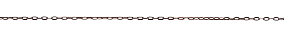 Vintaj Natural Brass Flat Link Chain
