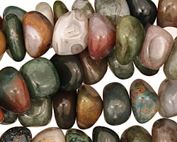 Fancy Jasper Tumbled Nugget 7-10x10-12mm