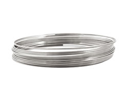 Remembrance Stainless Steel Memory Wire Bright Bracelet .25 oz.