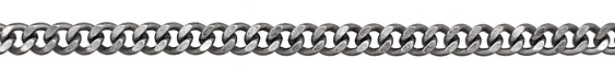 Antique Silver (plated) Large Curb Chain