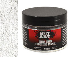 Melt Art White Ultra Thick Embossing Enamel 3 oz.