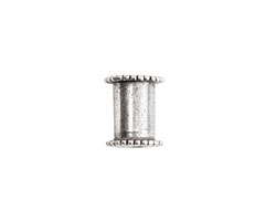 Nunn Design Antique Silver (plated) Channel 13x11mm