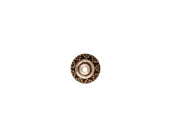 TierraCast Antique Silver (plated) Bali Bead Cap 8mm