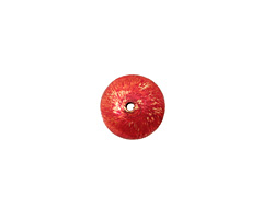 Missficklemedia Patinated Russet Satin Brushed Rondelle 11x17mm