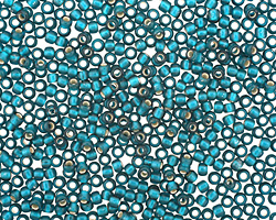 TOHO Teal (with Frosted Silver Lining) Round 11/0 Seed Bead