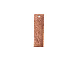 Nunn Design Antique Copper (plated) Flat Large Thin Tag 9x30mm