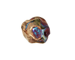XAZ Raku Gold Luster Nugget 19-21mm