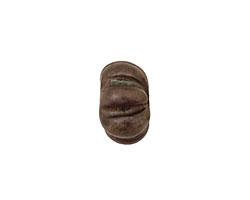 Gaea Ceramic Antique on Chocolate Lantern 9x15-16mm