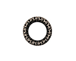 Stampt Antique Pewter (plated) Filigree Wreath 17mm