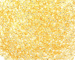TOHO Light Topaz (with Silver Lining) Round 11/0 Seed Bead