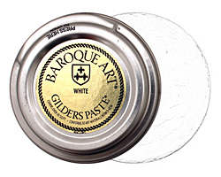 White Baroque Art Gilders Paste 1.5 oz.