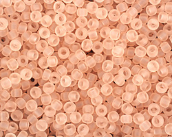 TOHO Transparent Frosted Rosaline Round 8/0 Seed Bead