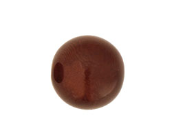 Tagua Nut Dark Brown Round 20mm