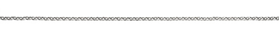 Antique Silver (plated) Beveled Cable Chain