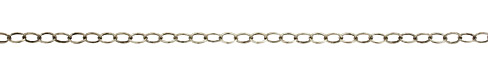Antique Silver (plated) Oval Cable Chain