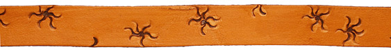 Caramel Sunshine Leather Strap 36"x20mm