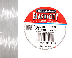 Elasticity Clear .5mm, 25 meters