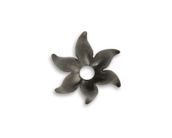Vintaj Arte Metal Fairy Petals Bead Cap 7x15mm