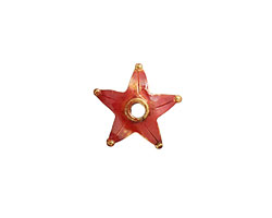 Patricia Healey Copper Star Bead Cap 5x14mm