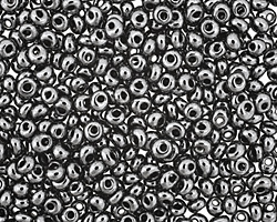 TOHO Metallic Hematite Magatama 3mm Seed Bead